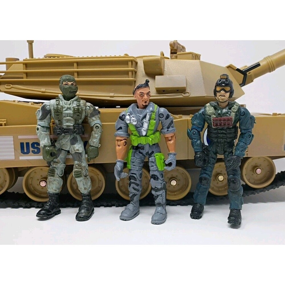 2003 Lanard The Corps Commando Force Action Figure Lot Of 3